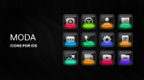 Moda free icons for iOS